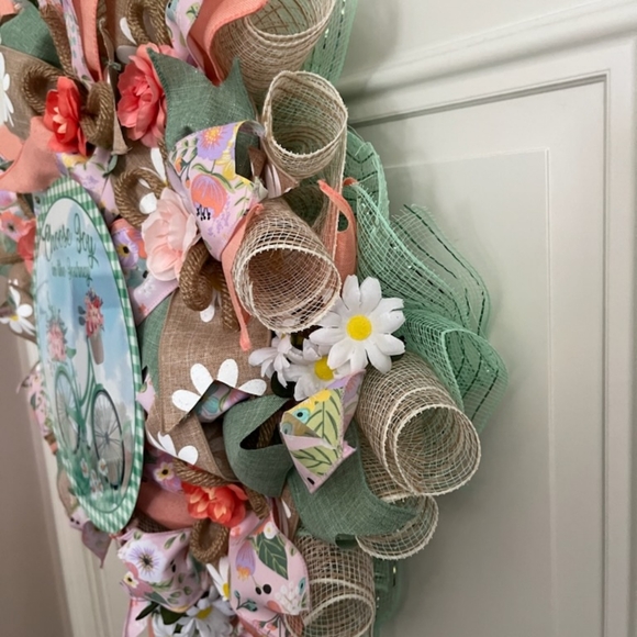 Choose Joy wreath - Picture 2 of 2